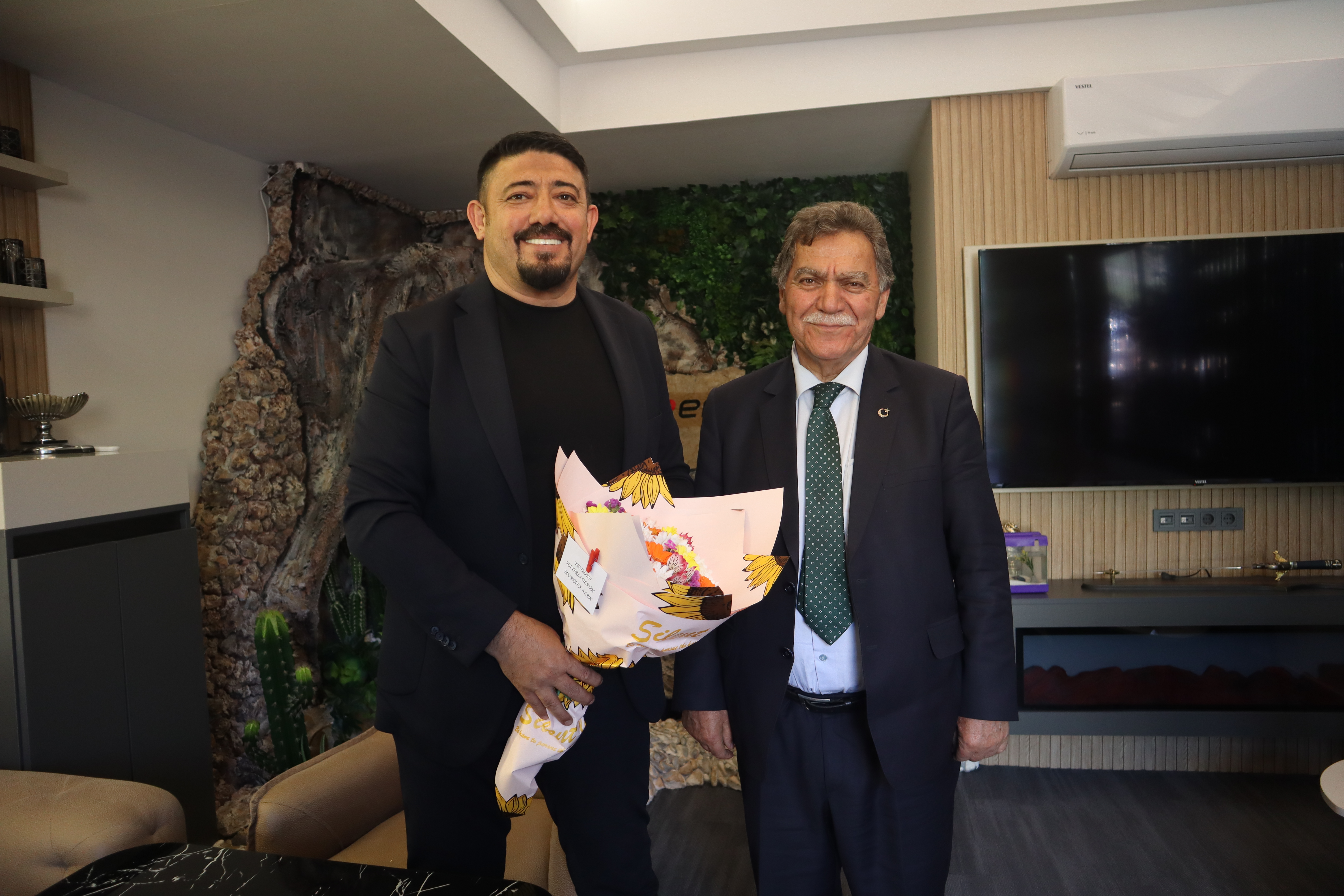 Mustafa Alan Başkan’dan HAGİAD’a Nezaket Ziyareti