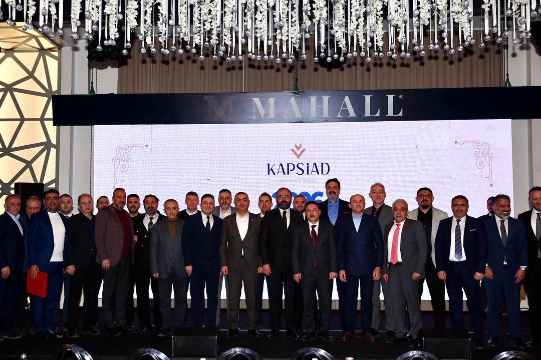 KAPSİAD – Çelik Kapı Sanayicileri ve İşadamları Derneği tarafından düzenlenen iftar programında katıldık.