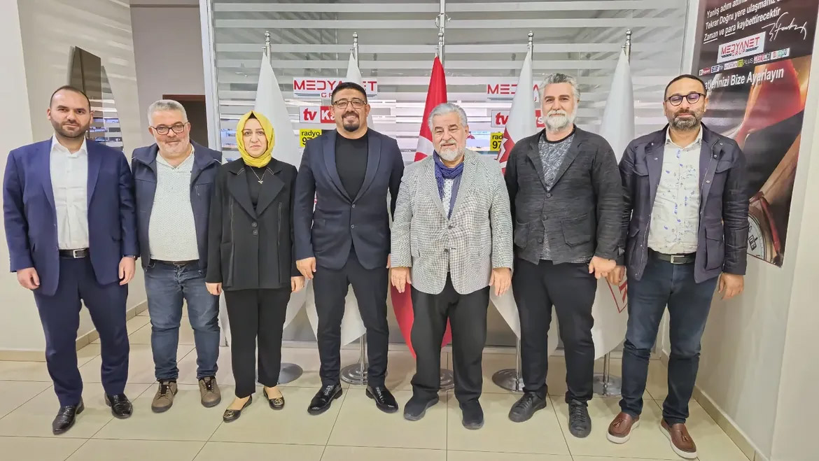 HAGİAD’dan Kayseri TV’ye Tebrik Ziyareti