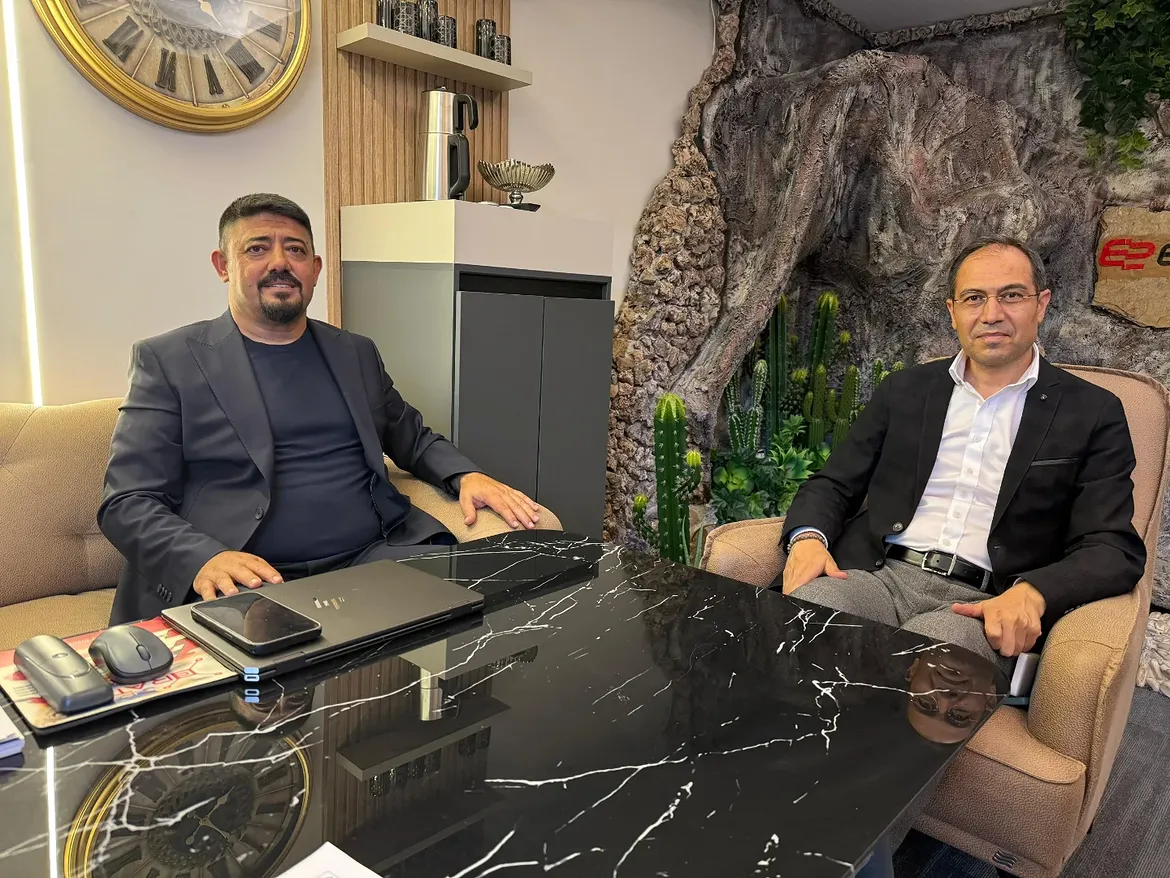 Kayseri il sağlık Müdürü’nden HAGİAD derneği başkanı Fatih ERKAN‘a hayırlı olsun ziyareti